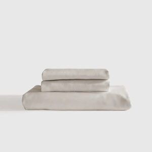 QUINCE Bamboo Fitted Sheet Set Full Sand 6443